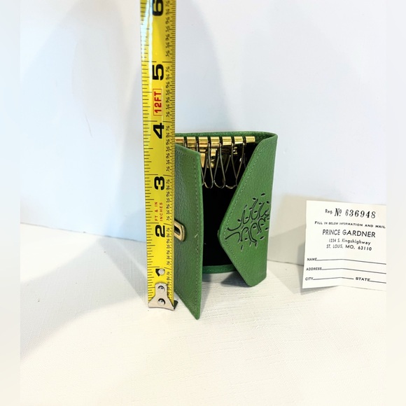 Prince Gardener Green Tree Leather Key Guard - Picture 5 of 8